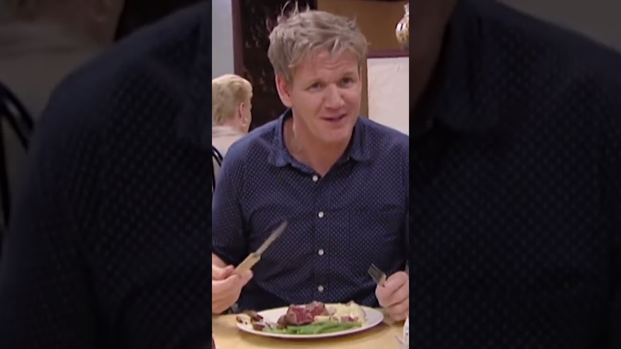 Gordon Gets Served RAW Steak #Shorts