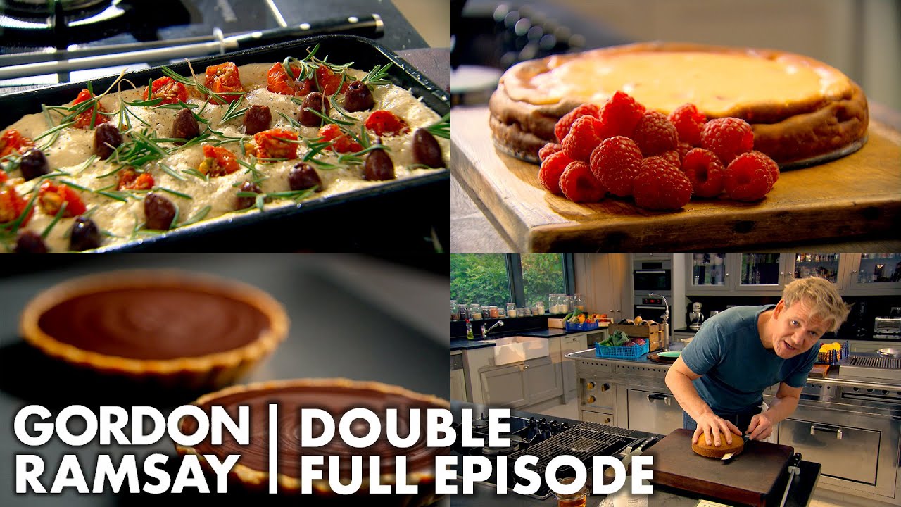 Gordon Ramsay’s Guide To Baking | DOUBLE FULL EPISODE | Ultimate Cookery Course