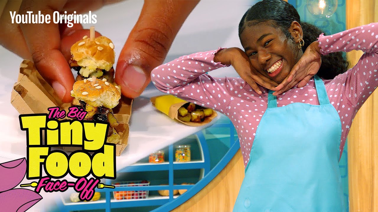 Who Can Make the Tiniest Fast Food? | The Big Tiny Food Face-Off