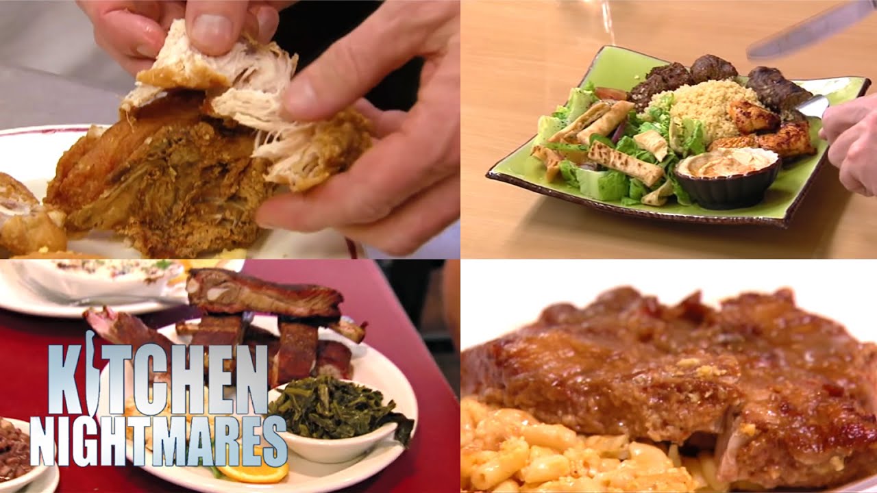 food so overcooked its no longer well done its congratulations | Kitchen Nightmares