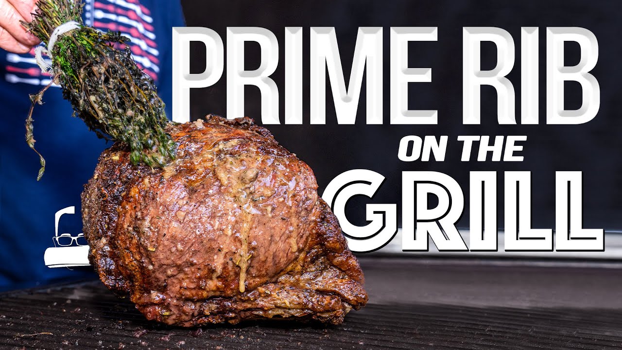 WE COOKED PRIME RIB OUTSIDE ON THE GRILL AND THERE ARE SIMPLY NO WORDS…🤯 | SAM THE COOKING GUY