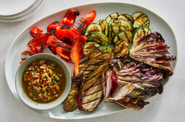 Grilled Vegetables With Spicy Italian Neonata  Kay Chun  25 minutes