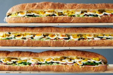 Six-Foot Meatless Italian Hero