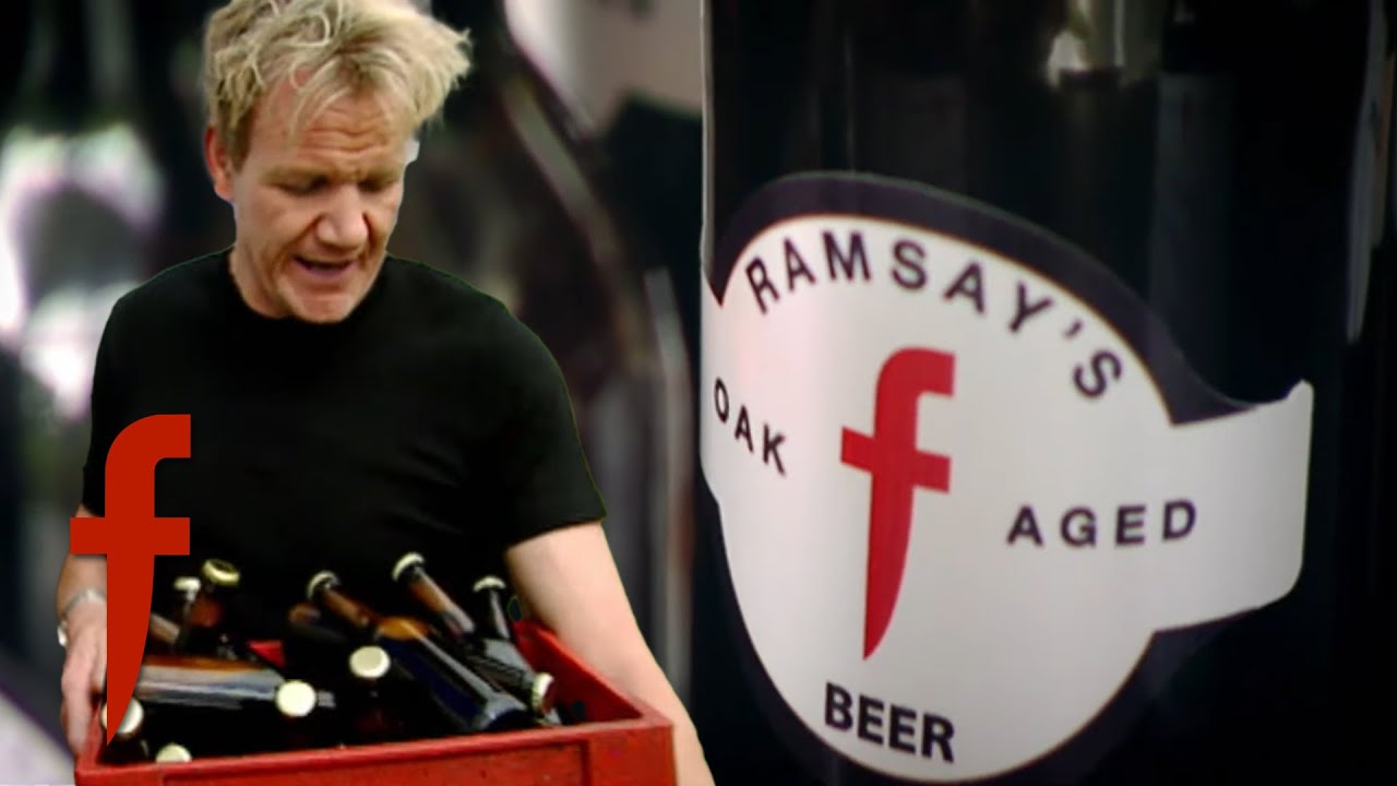 Gordons First Taste Of The F Word Beer | The F Word