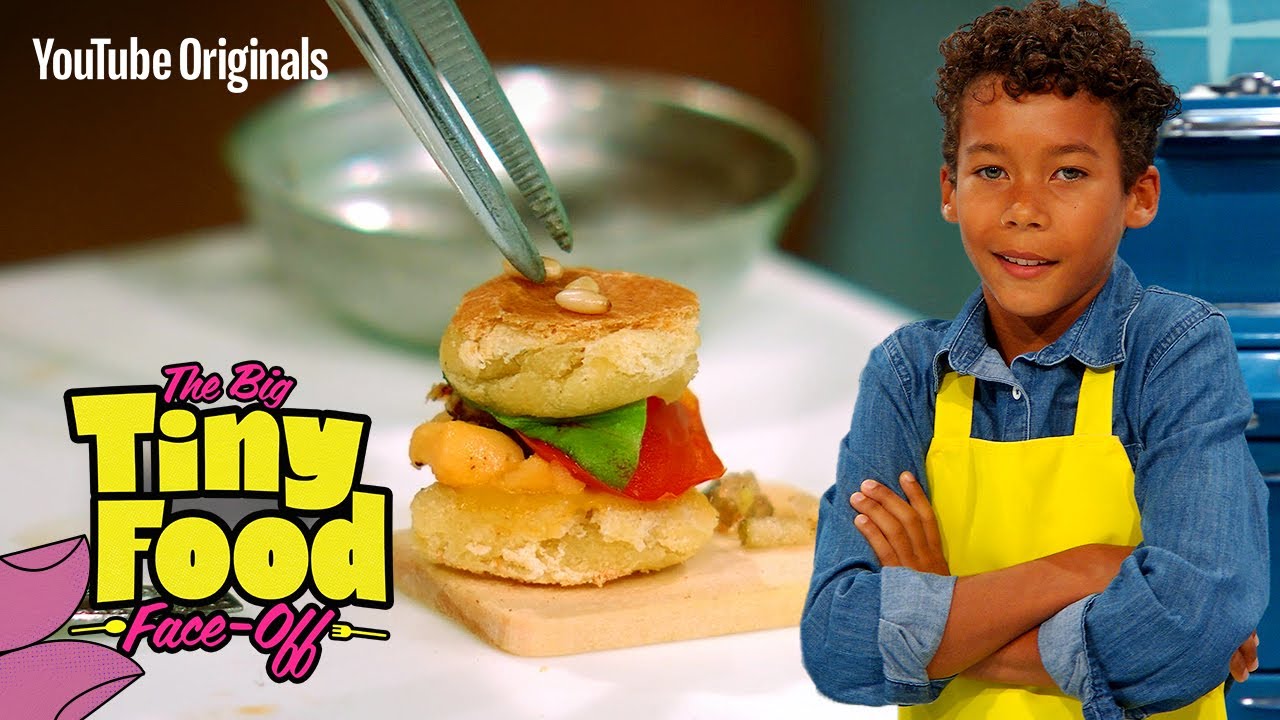 The Tiniest Shrimp Tacos EVER | The Big Tiny Food Face-Off