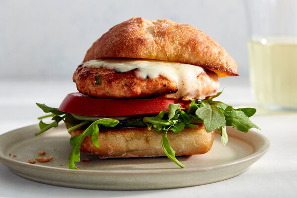 Chicken Parm Burger
