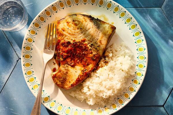 Fish With Citrus-Chile Sauce