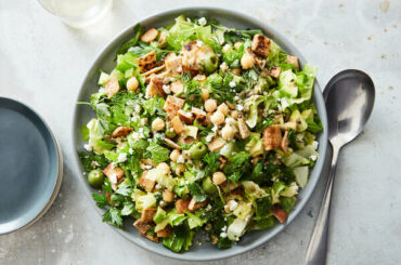 Chopped Salad With Chickpeas, Feta and Avocado