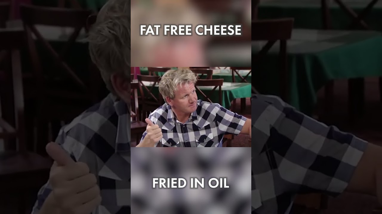 FAT FREE CHEESE FRIED IN FAT #Shorts