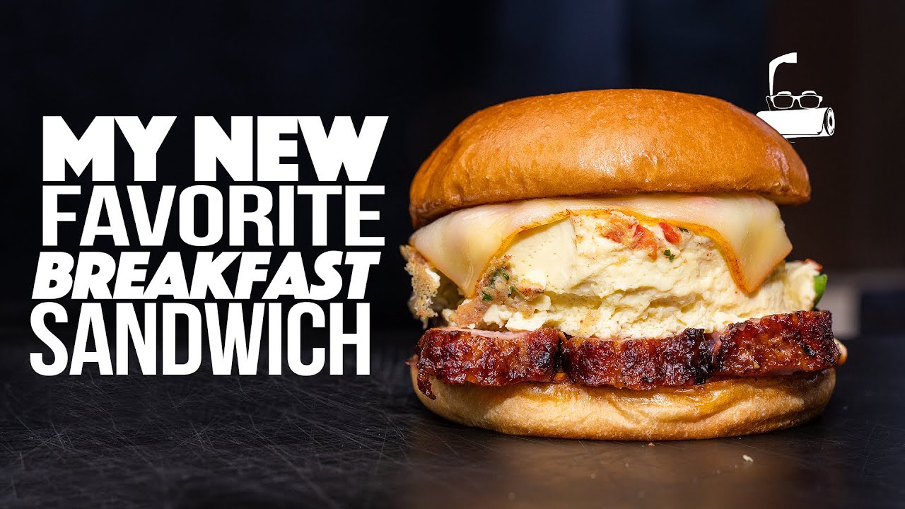 MY NEW FAVORITE BREAKFAST SANDWICH (THE FLUFFIEST EGGS YOU’VE EVER SEEN…) | SAM THE COOKING GUY