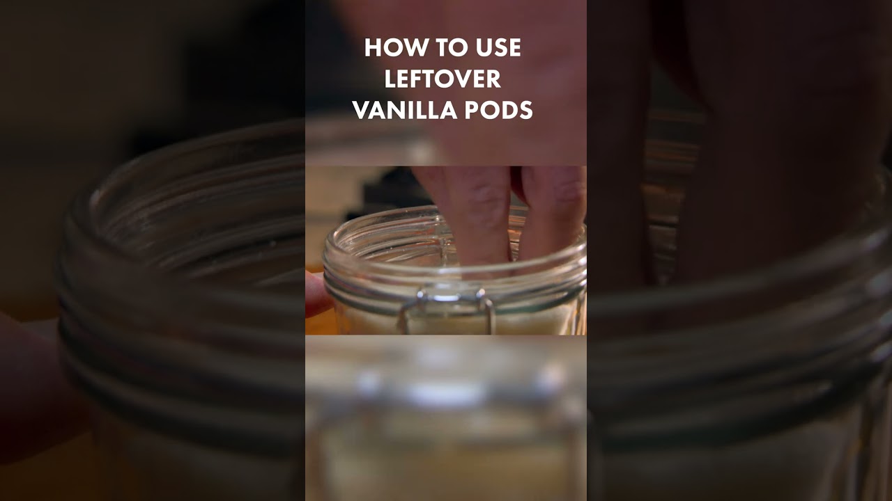 What To Do With Leftover Vanilla Pods #Shorts