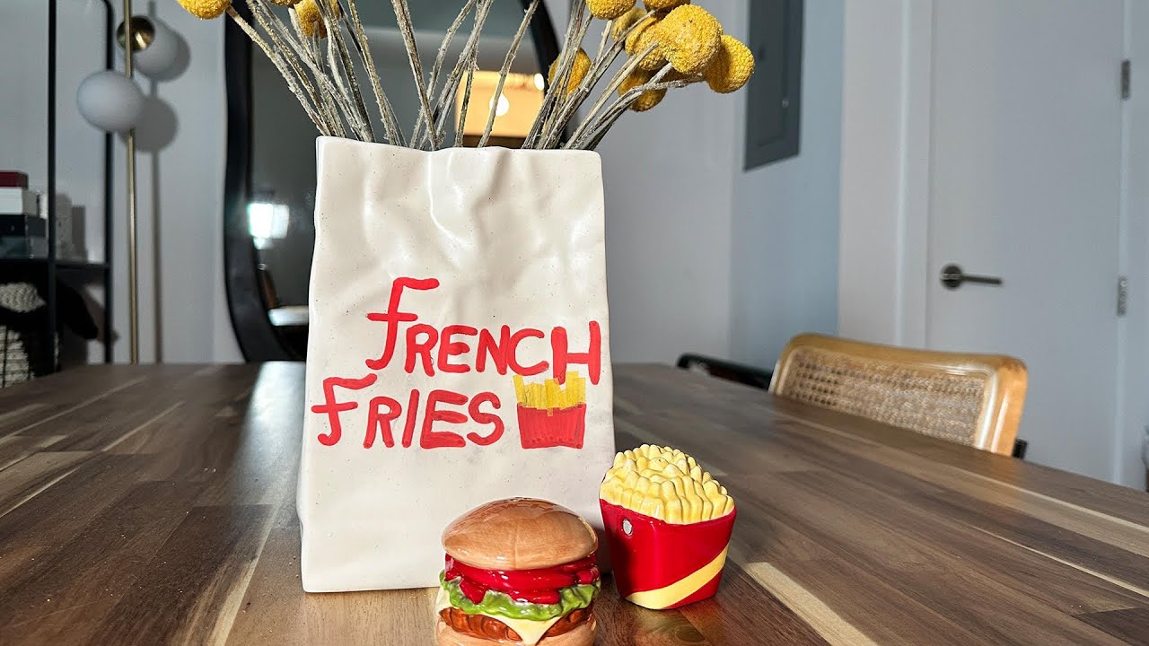 Design the Dish – DIY French Fry Vase