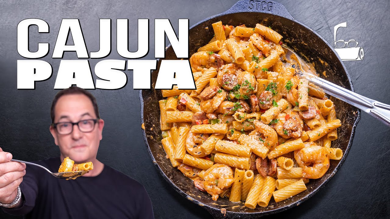 ONE PAN CREAMY CAJUN PASTA...WOW! SAM THE COOKING GUY Bing Chef