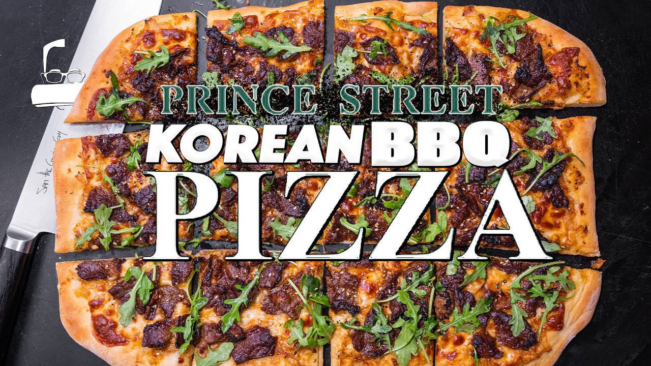 THE KOREAN BBQ PIZZA FROM PRINCE STREET…AT HOME! | SAM THE COOKING GUY