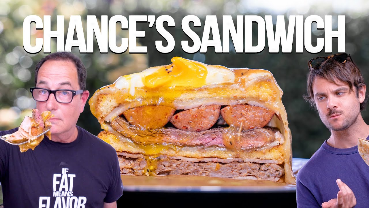 AN EPIC SANDWICH TO HONOR CHANCE AND HIS BIG NEWS… | SAM THE COOKING GUY