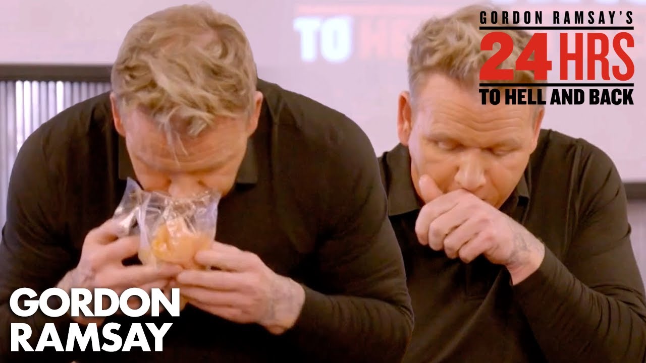 Gordon Retches From Nasty Chicken 🤢 | 24 Hours To Hell & Back