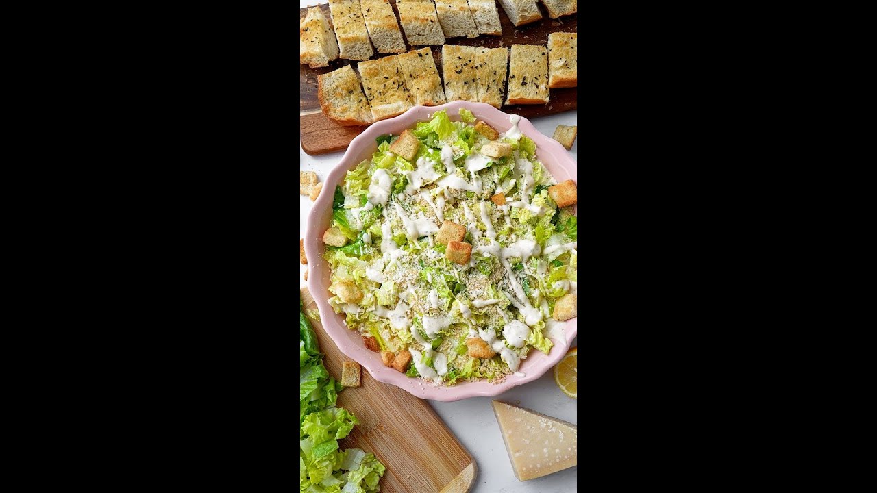 Chicken Caesar Salad Dip