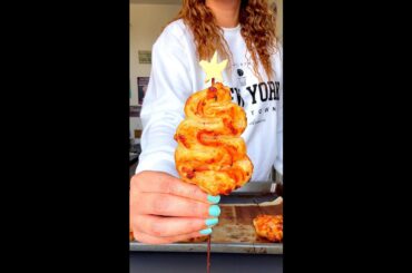 Puff Pastry Christmas Trees