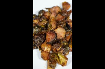 Crispy Honey Balsamic Brussel Sprouts
