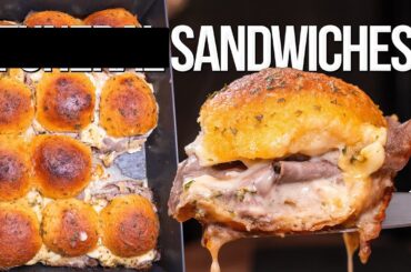 THE BEST SANDWICHES YOU COULD EVER MAKE WHEN COOKING FOR A BIG GROUP... | SAM THE COOKING GUY