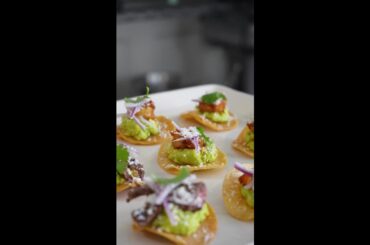 Mini Surf and Turf Tostadas