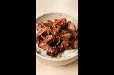 Soy Sauce Steak Bowls