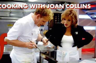 Joan Collins in the Kitchen: Gordon Ramsay's Lesson on Crafting the Ideal Omelette | The F Word