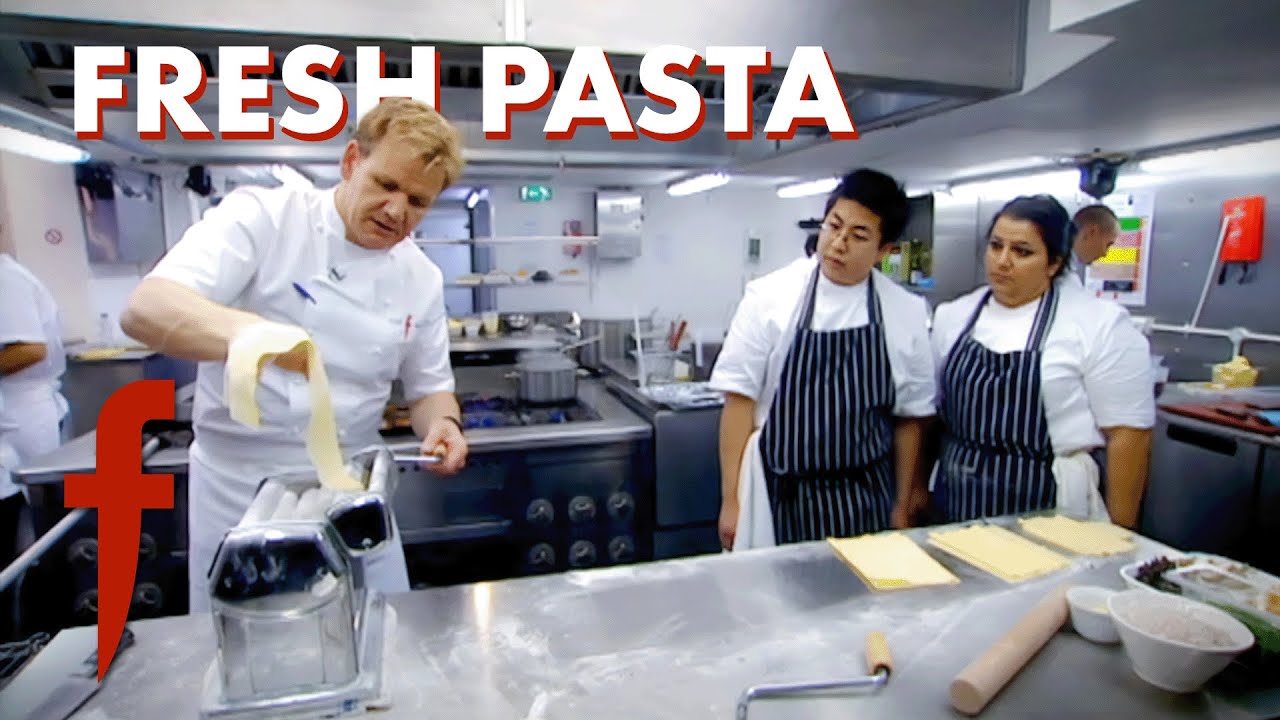 From Scratch to Plate Gordon Ramsay's Guide to Fresh Pasta The F Word Bing Chef The Art