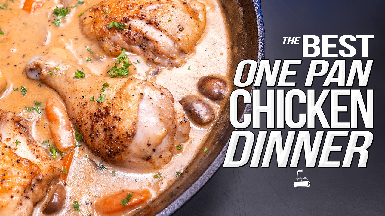 THE BEST ONE PAN CHICKEN DINNER I’VE MADE IN A LONG TIME! | SAM THE COOKING GUY THE BEST ONE PAN CHICKEN DINNER I'VE MADE IN A LONG TIME! | SAM THE COOKING GUY