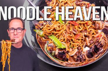 SO EASY AND SO DELICIOUS THESE CHINESE NOODLES MUST BE MADE FOR DINNER! | SAM THE COOKING GUY