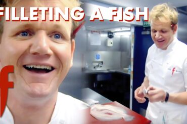 Gordon Ramsay's Guide to Filleting Fish and Breaking Knives (Accidentally!) 😂 | The F Word