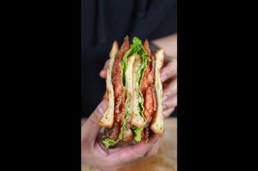 Billionaire Bacon Lettuce Tomato Sandwich