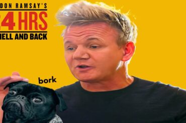 borkity bork i eat soup with a fork | 24 Hours To Hell & Back | Gordon Ramsay