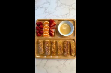 Sourdough French Toast Sticks With Orange Honey Butter Dip