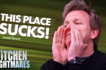 i'd rather stub my toe than eat here | Kitchen Nightmares | Gordon Ramsay