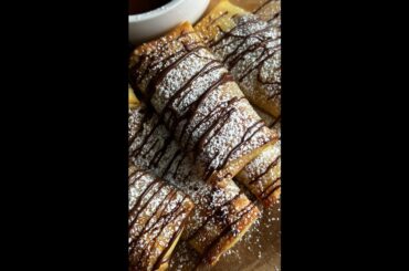 Air Fryer Cannoli Egg Rolls