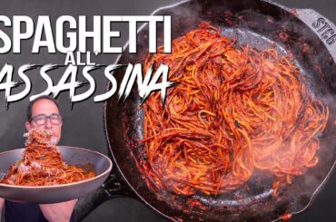 SPAGHETTI all'ASSASSINA (POSSIBLY THE BEST PASTA I'VE MADE IN A LONG TIME!) | SAM THE COOKING GUY