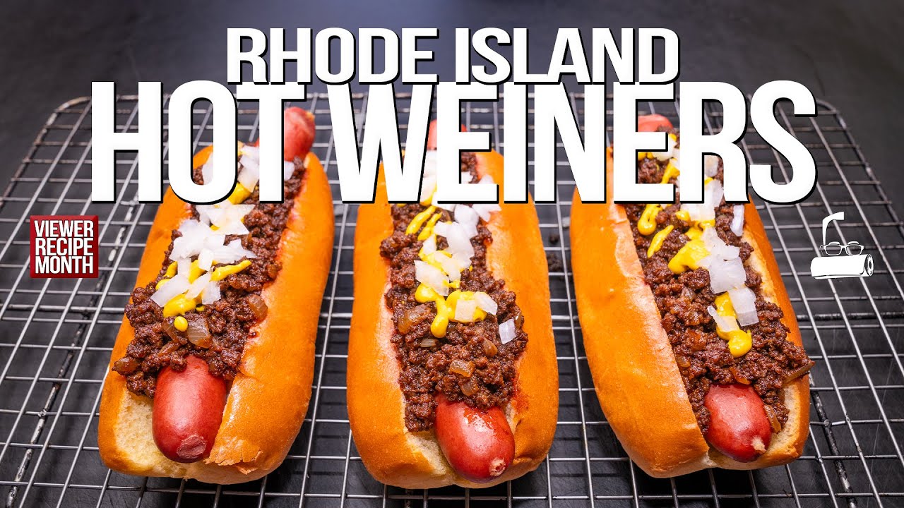 RHODE ISLAND HOT WEINERS (MY NEW FAVORITE HOT DOG?) | SAM THE COOKING GUY RHODE ISLAND HOT WEINERS (MY NEW FAVORITE HOT DOG?) | SAM THE COOKING GUY
