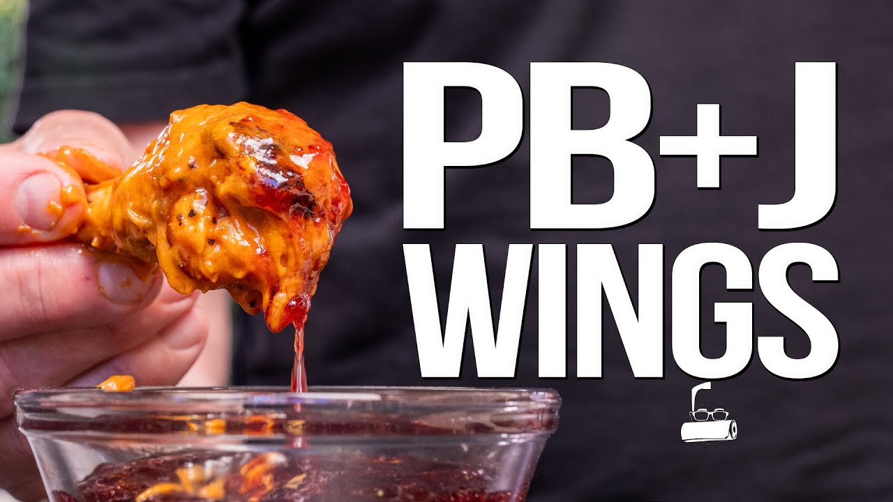 PEANUT BUTTER AND JELLY CHICKEN WINGS…(OMG!) | SAM THE COOKING GUY PEANUT BUTTER AND JELLY CHICKEN WINGS...(OMG!) | SAM THE COOKING GUY