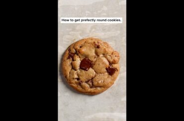 How To Get Perfectly Round Cookies