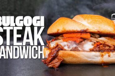 QUICK AND EASY MARINADE BECOMES AN EPIC STEAK SANDWICH LIKE 🫰🏻 | SAM THE COOKING GUY