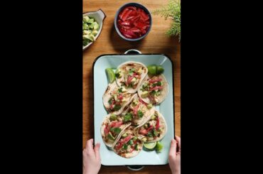 Katie's Salsa Verde Chicken Tacos