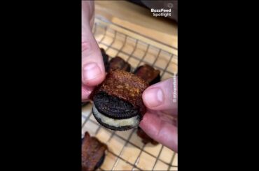 Bacon Wrapped Oreos!