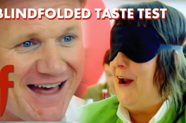 Blindfolded Taste Test: Gordon Challenges Kathy Burke | The F Word