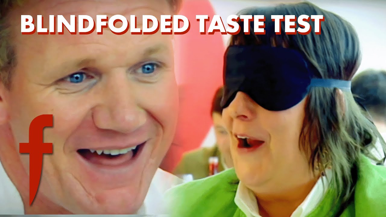 Blindfolded Taste Test: Gordon Challenges Kathy Burke | The F Word Blindfolded Taste Test: Gordon Challenges Kathy Burke | The F Word
