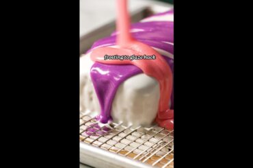 How To Turn Any Store-Bought Frosting Into A Glaze