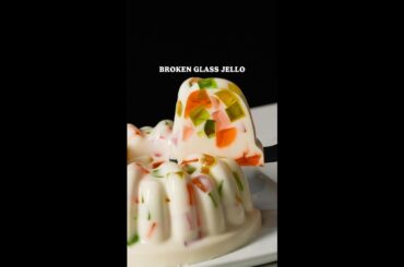 Broken Glass Jello Cake