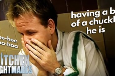'av 'ad a right flipping laff at that | Kitchen Nightmares UK | Gordon Ramsay