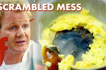 Gordon's Frustration with Scrambled Efforts 🍳 | The F Word