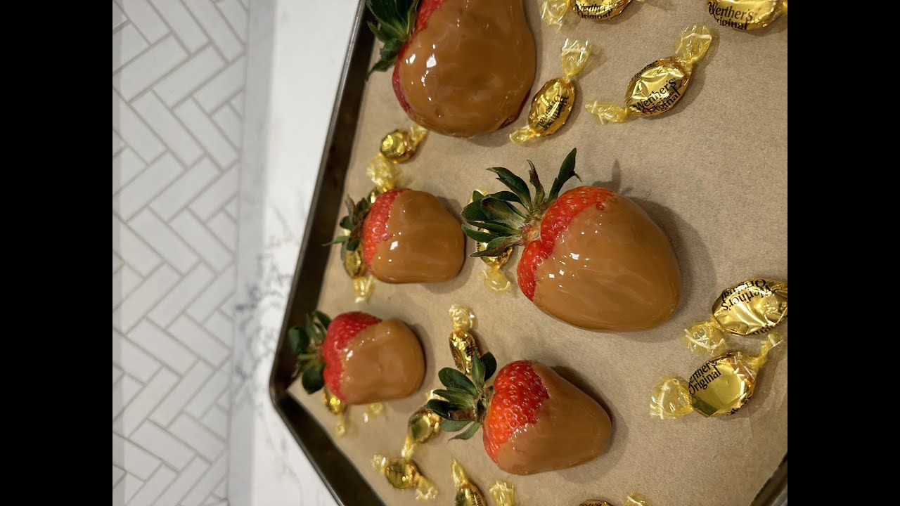 Caramel Strawberries Caramel Strawberries